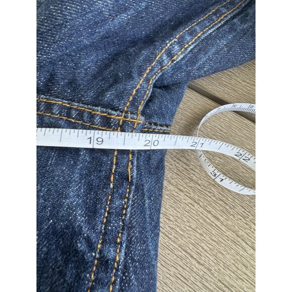 Aeropostale Denim Jean Jacket Sherpa Fur Lined XS 90s Y2k Western Trucker - Picture 6 of 7